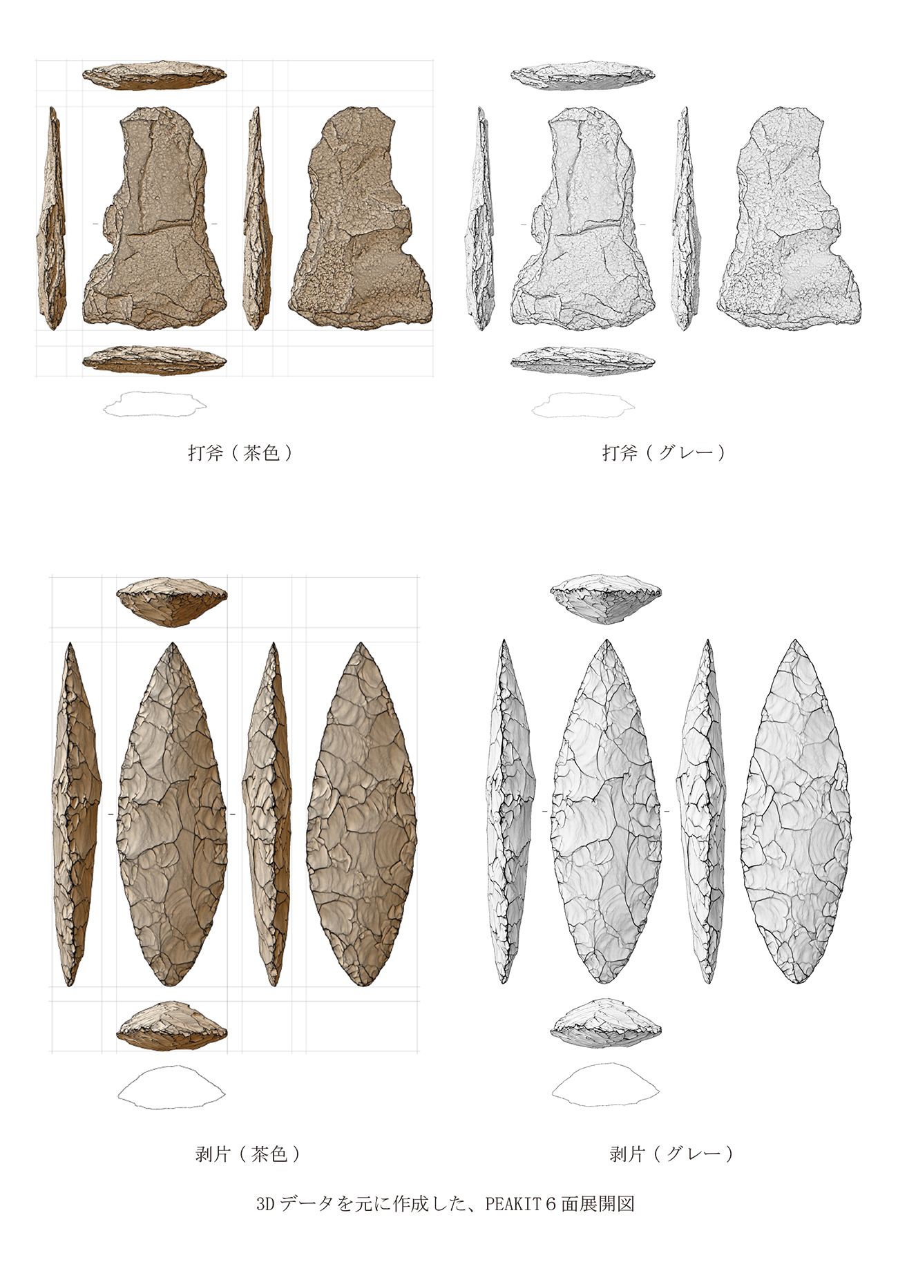 PEAKIT サンプル茶色版